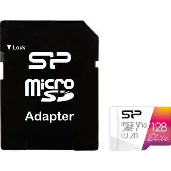 Silicon Power microSDXC Elite 128GB UHS-I A1 V10 SP128GBSTXBV1V20SP