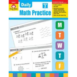 Daily Common Core Math Practice, Grade 2 | Jo Ellen Moore, Evan-Moor Educational Publishers, Marilyn Evans (ISBN: 9781557997425)