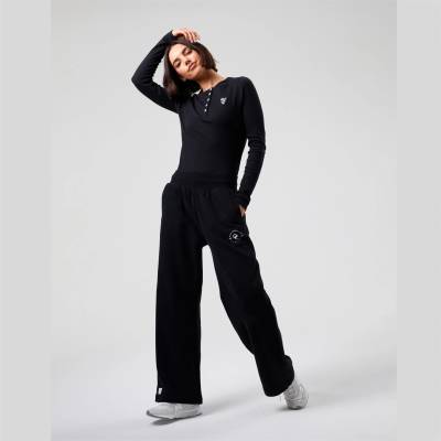 Original Creator Анцуг Original Creator OC Water Repellent Joy Wide Leg Joggers - Jet Black