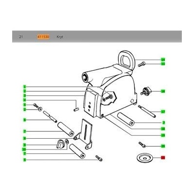 Festool Kryt LD (411530) náhradní díl