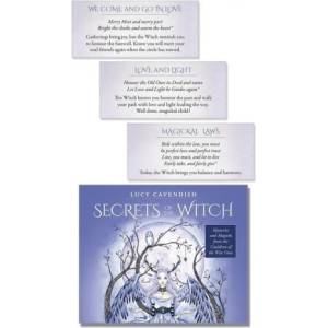 Llewellyn Publications Secrets of the Witch Affirmation Deck: Magickal Inspiration for Everyday Enchantment | Lucy Cavendish