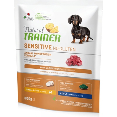 Trainer Sensitive No Gluten Adult Mini jahňa a ryža 0,8 kg