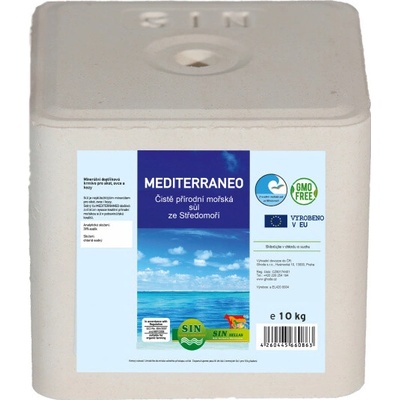 S.I.N. Hellas Minerálny liz z prémiovej morskej soli zo Stredomoria Mediteraneo 10 kg