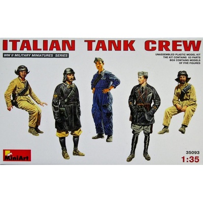 MiniArt Italian Tank Crew 5 figúrok 1:35