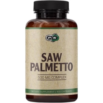 Image 1 of PURE Nutrition USA Saw Palmetto Complex 500 mg [100 капсули]
