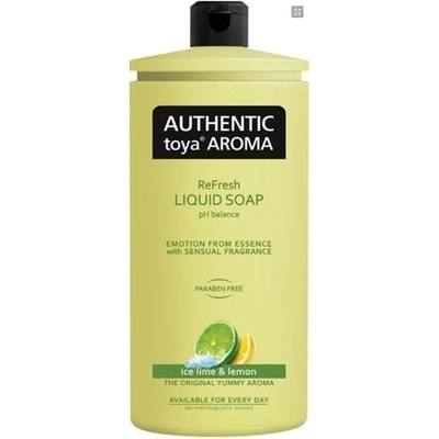 Authentic tekuté mýdlo Ice lime & lemon 600 ml