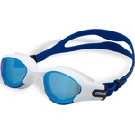 arena the one plus mirror goggles бяло/син