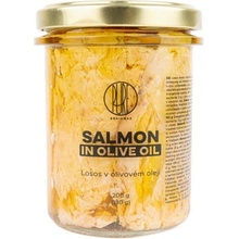 BrainMax Pure Salmon In Olive Oil Losos v olivovom oleji 130 g