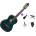 Valencia VC203 Premium SET Transparent Blue Класическа китара с размер 3/4