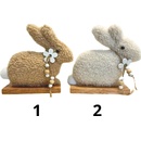 Zajíc textil 15,5cm mix