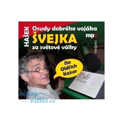 Osudy dobrého vojáka Švejka za světové války, CDmp3
