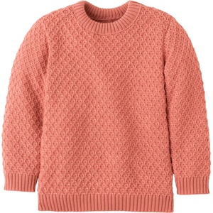 disana Детски вълнен пуловер disana Kid's Aran-Pullover Wool jumper - Softpink - размер 134/140 (EU) (704-3607-1315)