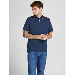 JACK & JONES Тениска jprbluwin polo ss noos