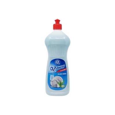 Q Power prípravok na umývanie riadu Aloe Vera 1 l