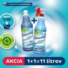 Cleanfit ultrakoncentrát Lesklé povrchy 1+1=11 l