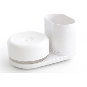 Bosign Стойка за четки с помпа за почистващ препарат Caddy Compact Do-Dish бяла (263106)