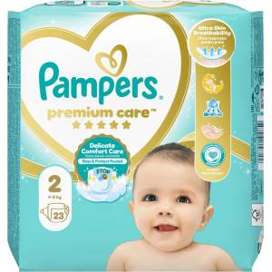 Pampers Premium Carry Pack (23 бр. /фол) S2