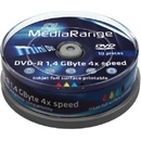 MediaRange DVD-R 1,4GB 4x, printable, spindle, 10ks (MR430)