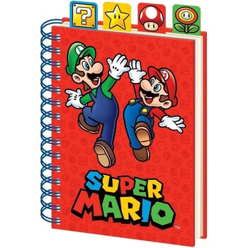 Pyramid International Тефтер Pyramid Games: Super Mario - Items, формат A5 (SR2501296)