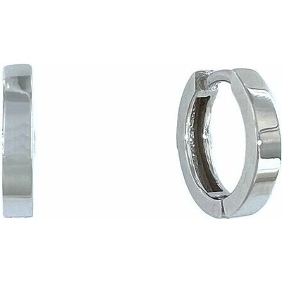 INFINITYSILVER Stříbrné náušnice kroužky hladké MOJO OE304
