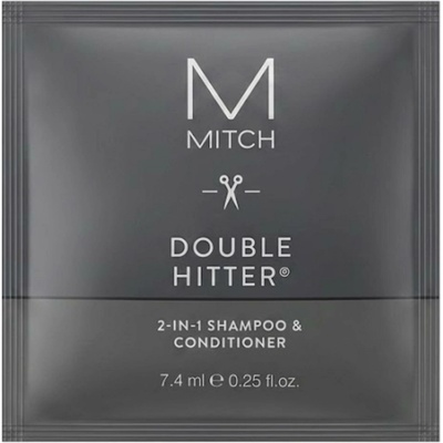 Paul Mitchell Mitch Double Hitter pečující šampon a péče 7,4 ml
