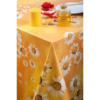 Obrus PVC 3571161 sedmikrásky metráž, 20 m x 140 cm, IMPOL TRADE