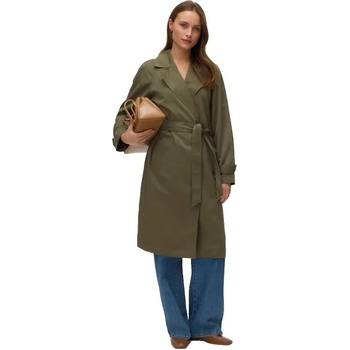 VERO MODA Палто Vero moda Lou Long trench coat - Green (Kalamata)