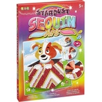 KSG Crafts Творчески комплект KSG Crafts Sequin Art Stardust - Изкуство с пайети и брокат, Куче (1220) - baby