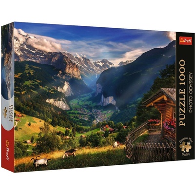 TREFL Premium Plus Photo Odyssey Lauterbrunnen Švýcarsko 1000 dielov