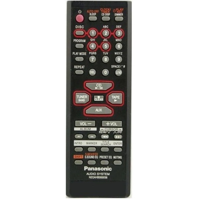 GENERAL PANASONIC N2QAHB000036 - съвместимо дистанционно управление на марката General (N2QAHB000036)