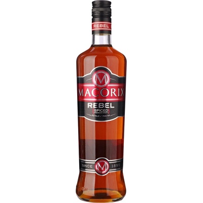 Macorix Rebel Spiced 30% 0,7 l (čistá fľaša)