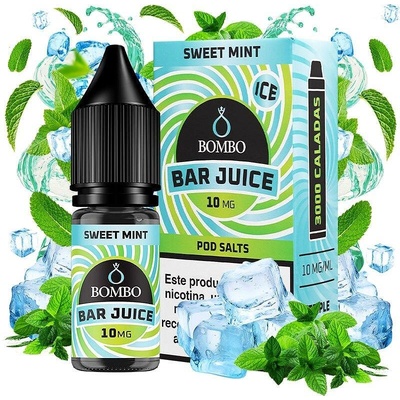Bombo Bar Juice Sweet Mint Ice Nic Salts 10ml