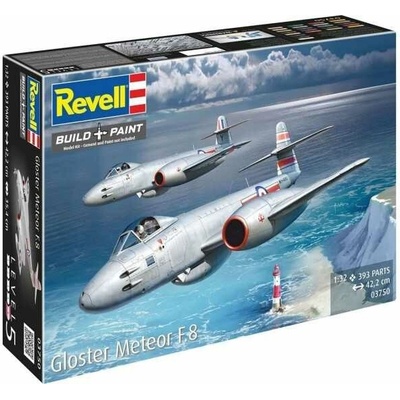 REVELL Plastic ModelKit letadlo 03750 Gloster Meteor F.8 1:32