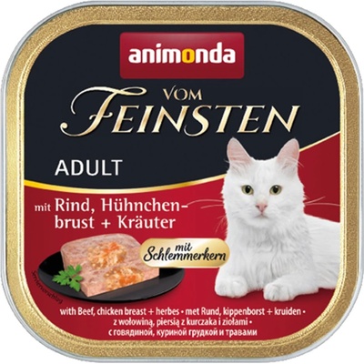 Animonda Vom Feinsten Adult Cat говеждо, пилешко + билки 100 г