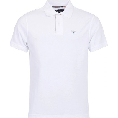 Barbour Tartan Pique polo shirt White/Dress
