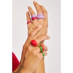BERRIES пръстен дамски от позлатено сребро с емайл Viva Lavender Mini Ring (PVML15)