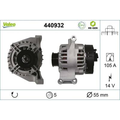Alternátor VALEO 440932