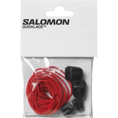 Salomon Quicklace Kit L47379500 racing red/black/black