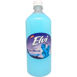  ELVI течен сапун, Delux, 1000мл, Crystal Minerals