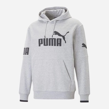 Puma Power Colorblock Hoodie Tr grey
