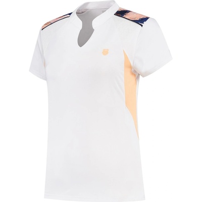 K Swiss Дамска тениска K Swiss KSwiss Hypcourt Advantage 3 T-Shirt Womens - White