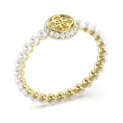 Guess Prsten Tiny Pearly Gold 5522 52 JUBR05522JWY