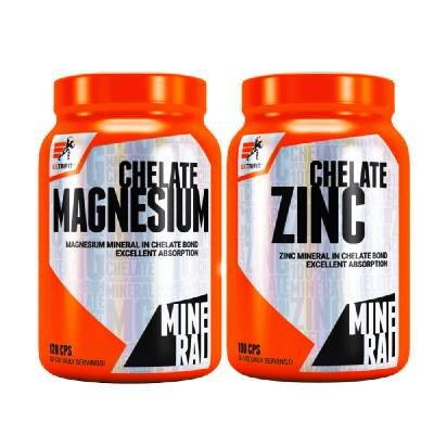 Extrifit Magnesium Chelate 120 kapsúl + Extrifit Zinc Chelate 100 kapsúl