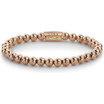 Rebel & Rose Dámsky náramok Rose Gold Only 6 mm RR-60040-R-XS