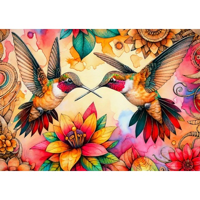 Enjoy - Puzzle Hummingbird Haven - 1 000 piese