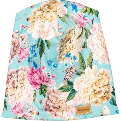 dětská homeless čepice s kolibříky