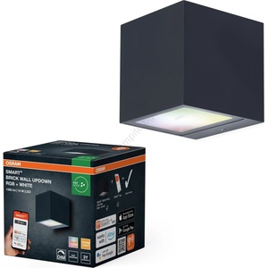 OSRAM -LED RGBW димируемо външно стеново осветително тяло SMART+ BRICK LED/14W/230V IP44 Wi-Fi (P228034)