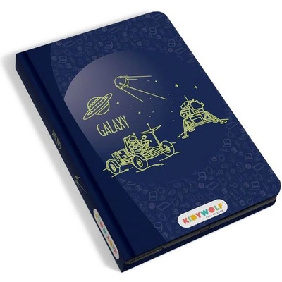 Kidywolf Kreslicí tablet Kidydraw mini galaxy