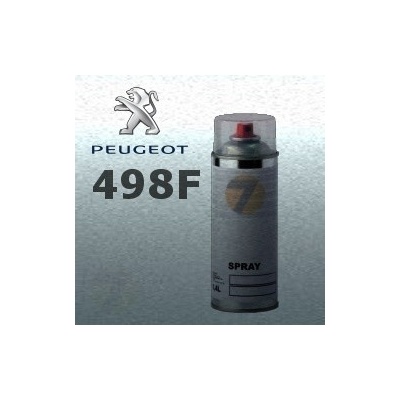 PEUGEOT 498F BLEU CASCADE metalická barva Sprej 400ml