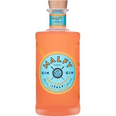 Malfy Gin CON ARANCIA Sicilian Blood Orange 41% 0,7 l (čistá fľaša)